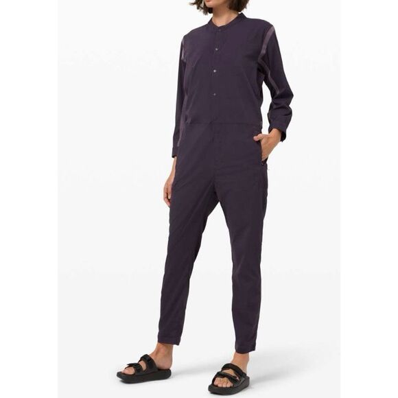lululemon athletica Pants - Lululemon Take The Moment Jumpsuit X Robert Geller Deep Phantom